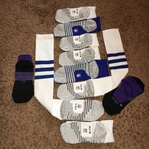 Pile of Nike socks unused